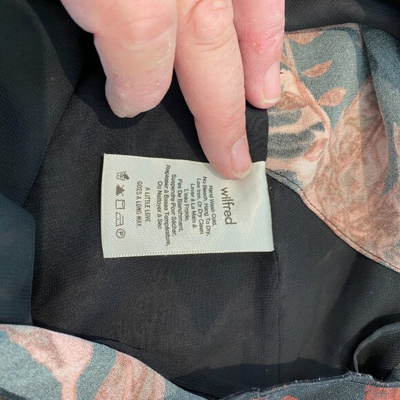 Aritzia Wilfred Charpont Crepe dress BNWT - Picture 5 of 14